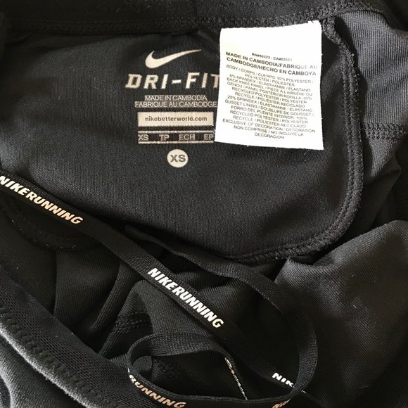 Nike Women's 3/4 Capri Running Tights - Picture 3 of 4